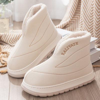 Закажите на размер больше зимняя женская обувь утолщенная теплая нескользящая легкая на толстой подошве увеличивающая рост теплая обувь