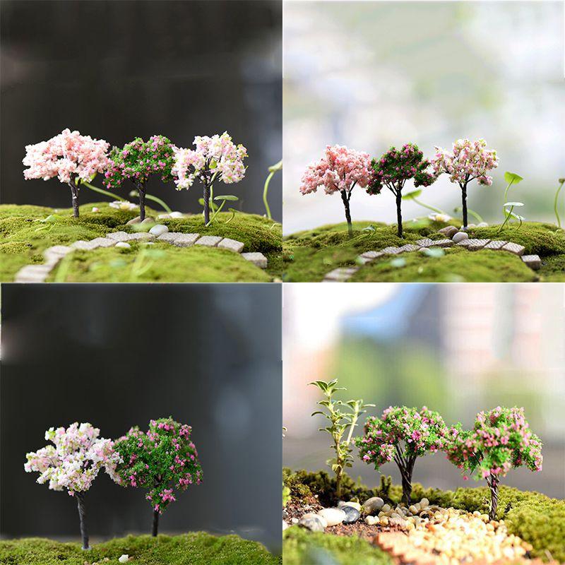 Очаровательное миниатюрное украшение для сада, украшение-дерево для сказочных миров
