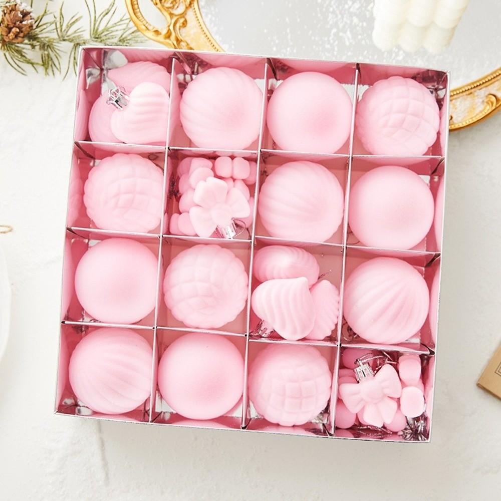 32 шт./набор Рождественские шары Рождественская елка Подвеска 6 см Рождественское украшение Набор рождественских шаров