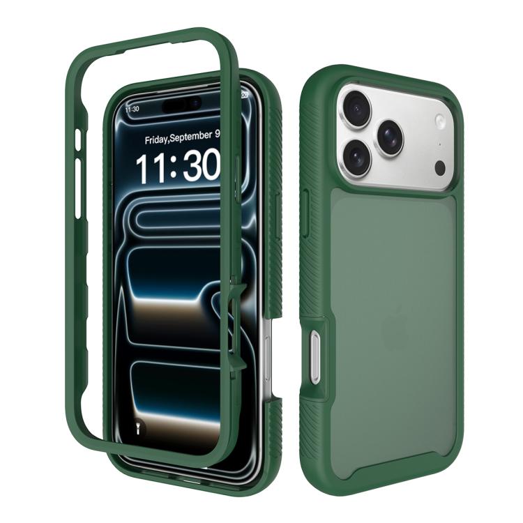 Starry Sky Matte Two-Tone Shockproof TPU Hybrid PC Phone Case For iPhone 17 Pro Max