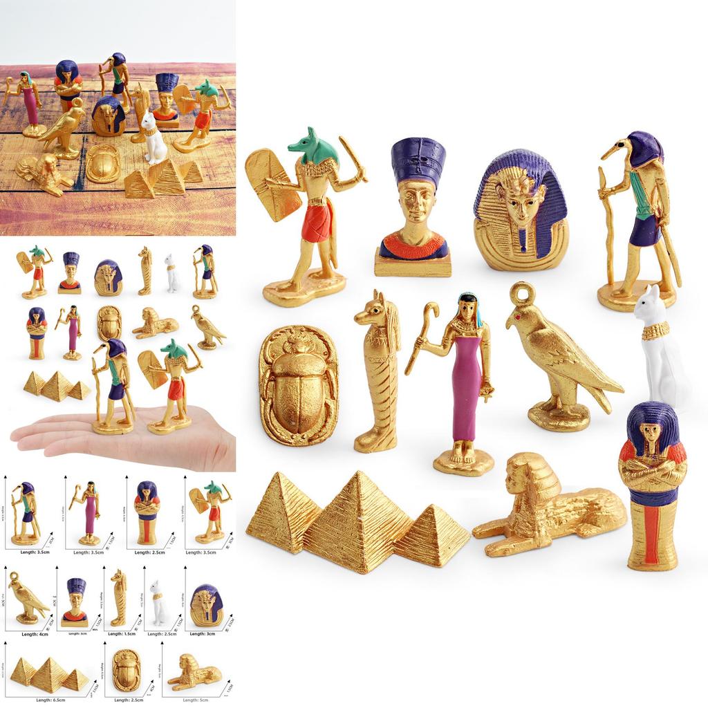 Древний Египет Королева Сфинкс Модель ПВХ Декоративная Коллекционная Для Домашней Демонстрации