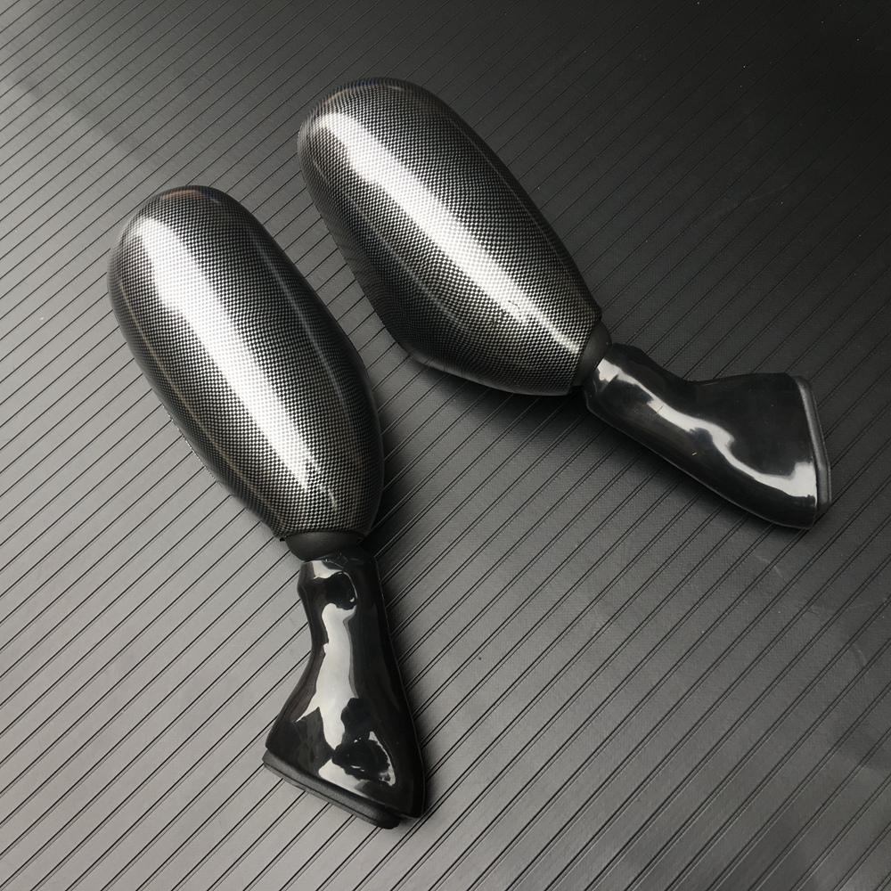 Углеродные черные зеркала заднего вида для Suzuki Katana GSX600F GSX750F GSX 600F/750F 1998-2002 1999 2000 2001