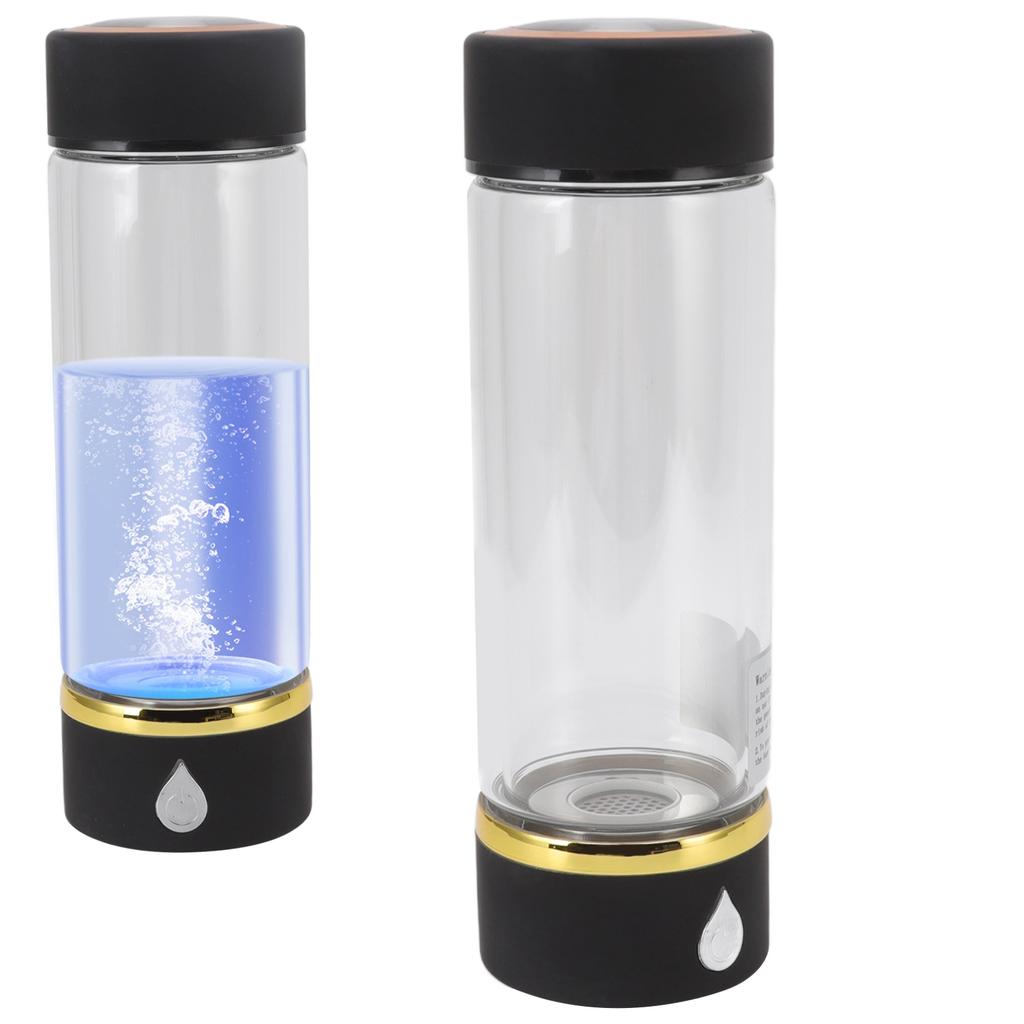 380ml Hydrogen Generator Water Bottle USB Charging Intelligent Portable Hydrogen Rich Water Cup