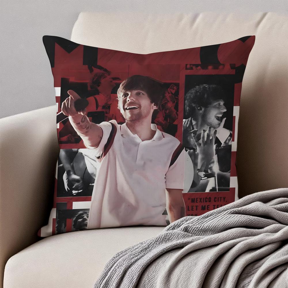 Fashion Brand RRHUDEs Cushion Cover Pillowcase Antidustmite Invisible Zipper Short Plush Sofa Cushion