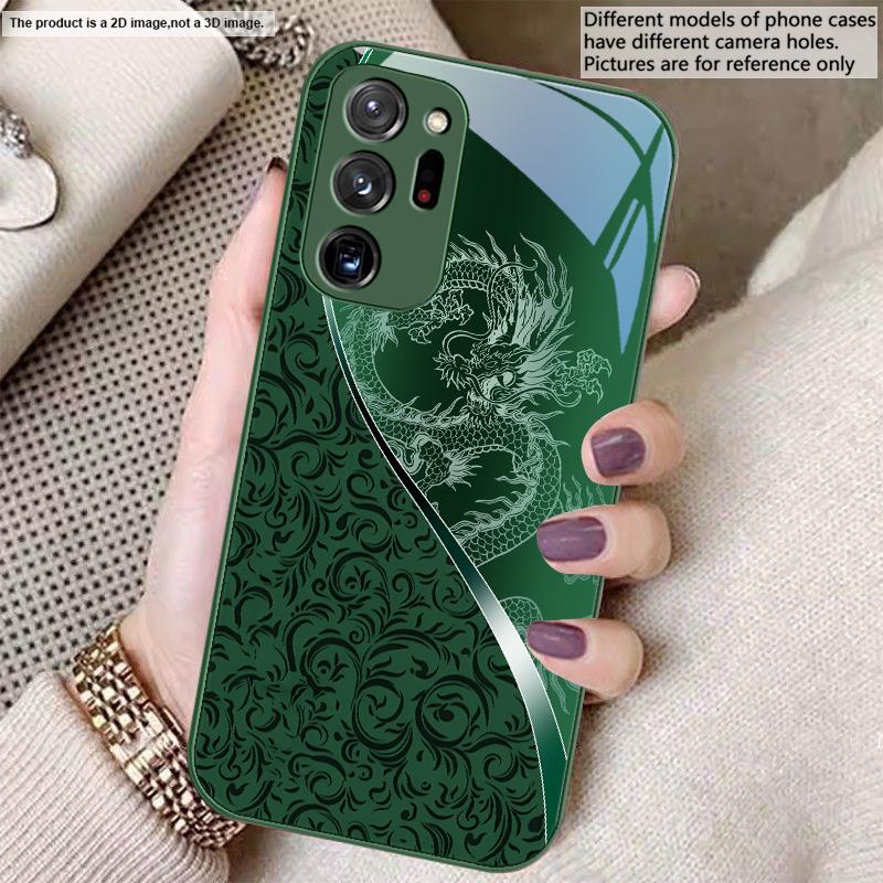 Дракон Тотем Розовый Фиолетовый Для Samsung A01 A02 03 Core 04 05 06 10 12 13 14 5G 15 16 M02 12 Note 8 9 10 20 стекло Ультра чехол для телефона