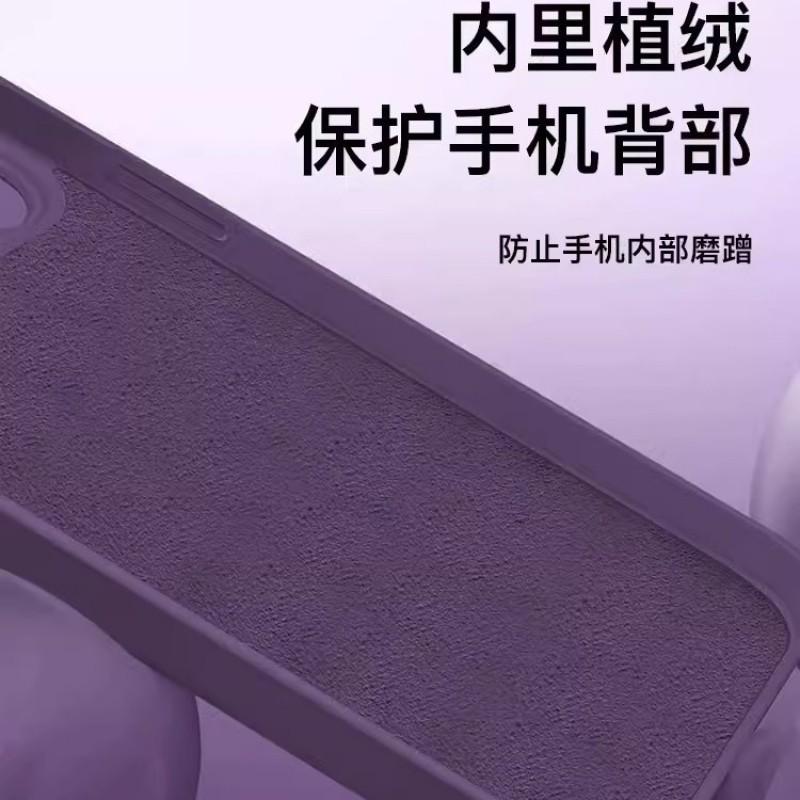 Magnetic Liquid Silicone Phone Case With Kickstand IPhone 17 Pro Max 16 15 Series Shockproof Anti-Slip Stand Cover