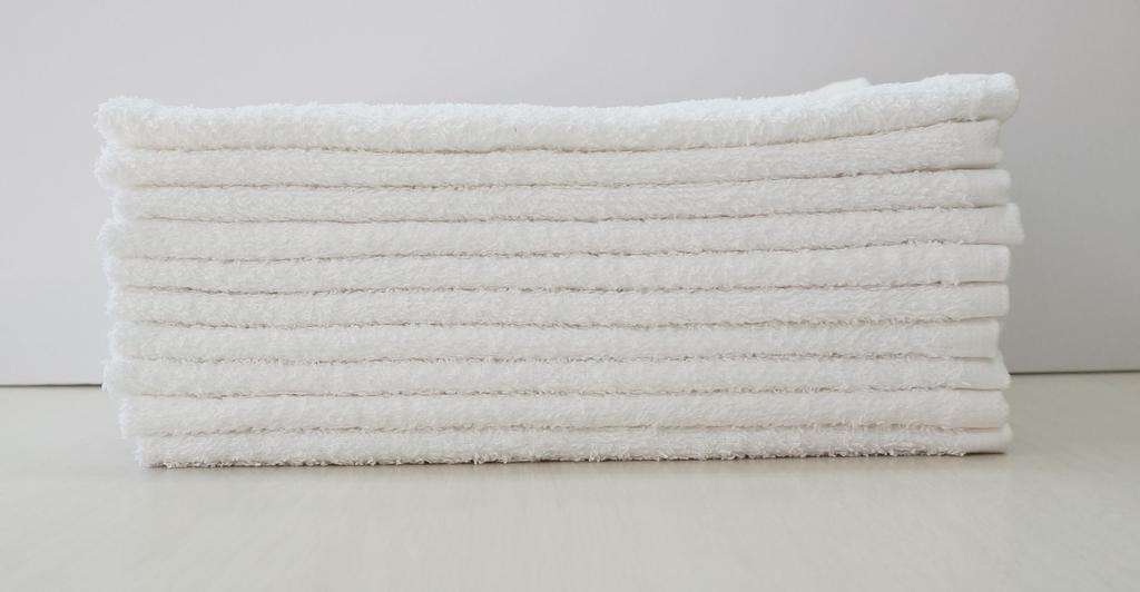 Pikarin 210 Car Wash Towels (White, 10-Pack) CW210-W