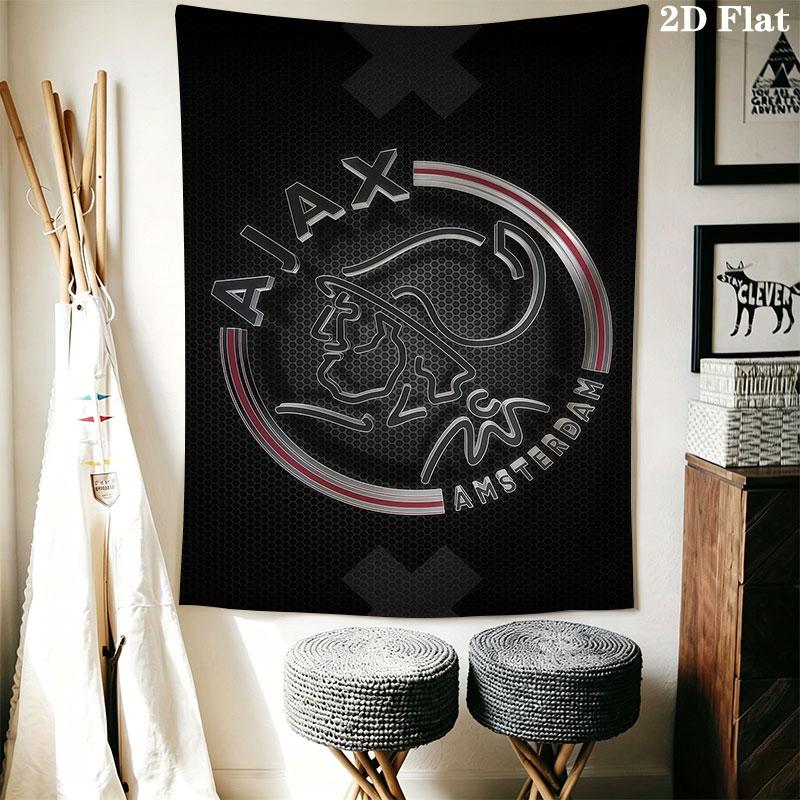 AFC Ajax Wall Hanging Printed Fabric Blanket Decorative Tapestries for Bedroom Living Room Home Decor