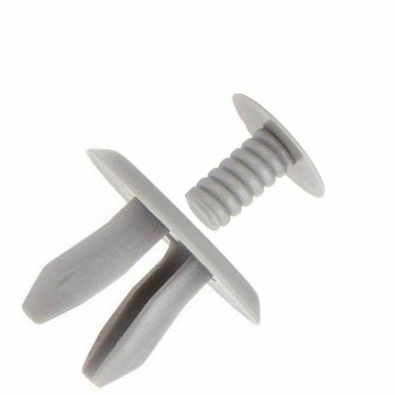 100 шт. зажим для бампера, внутренняя отделка, фиксатор нажимного типа 701867299 для VW T4 T5 Transporter, автомобильные аксессуары