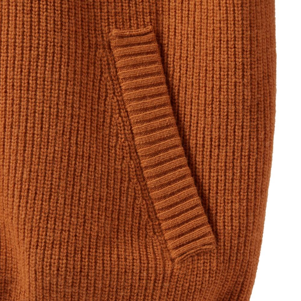 Brompton London Hood Detachable Hybrid Cardigan - Orange (P244Ucd403)