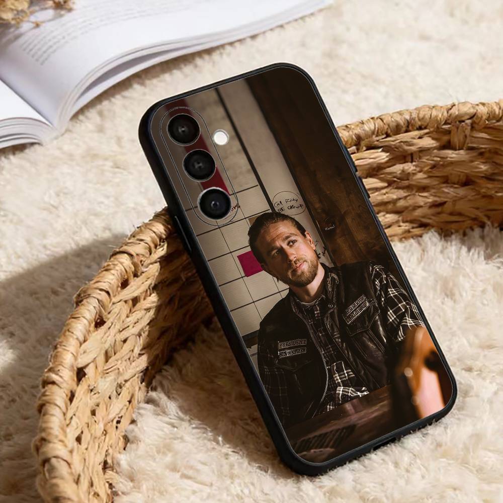 Американское ТВ S-Сыновья Анархии Чехол для телефона для Samsung Galaxy A20,21s,22,31,32,52,53,72,73,80,91 Мягкий Черный Корпус
