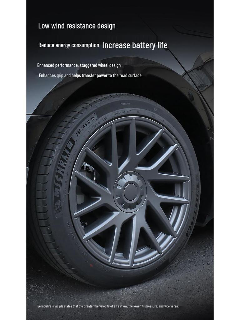 Накладка на ступицу колеса 18 дюймов для новой Tesla Model 3