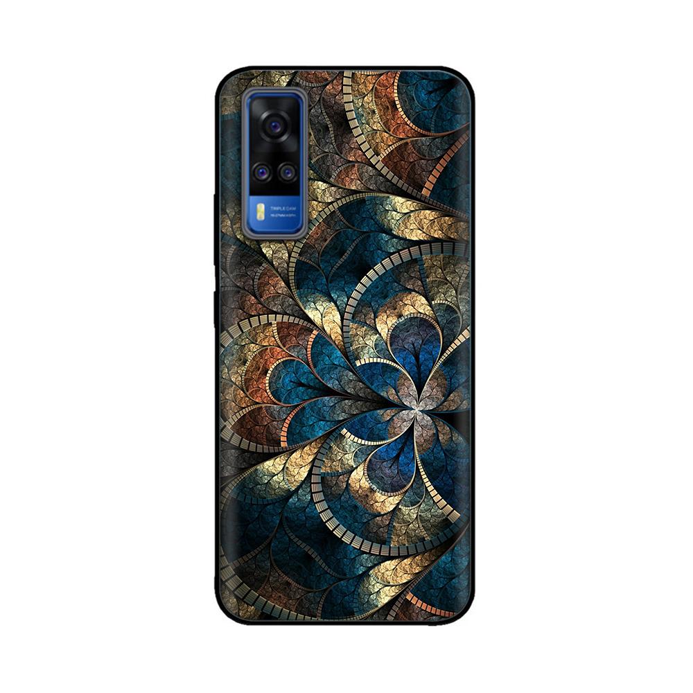 Для vivo Y31 2021 Чехол Мягкий Черный силикон Задняя крышка Fundas Для Vivo Y51a Y51 2020 Декабрь V2030 Y 51 VivoY31 V2036 Чехол для телефона