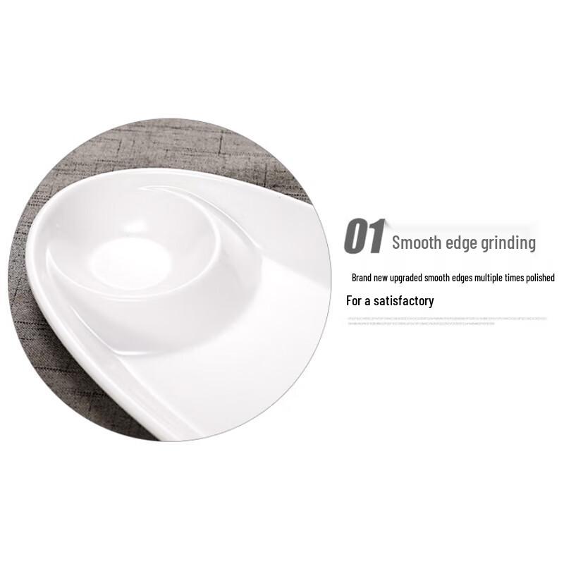 Меламиновый поднос для закусок в форме лодки