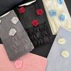 Multicolor Rose Mesh Socks Balletcore Calf Socks Versatile Women Socks  Spring Summer