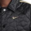Nike Детская стеганая куртка-бомбер с наполнителем из пуха Черный Infinite Gold FV0319-010