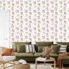 Cats Wallpaper White and Light Gray for Living Room and Bedroom 50x1000