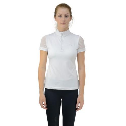 HyFASHION Женская/женская выставочная рубашка Maddie с сетчатыми рукавами