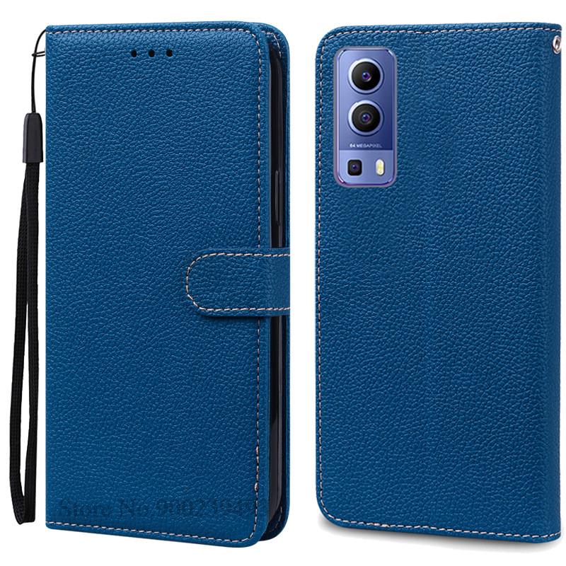 Для чехла Vivo Y52 5G Чехол Y72 5G Кожаный кошелек Флип-чехол для телефона Для Vivo Y72 Y52 Чехол-книжка для Vivo Y 52 72 5G Coque Fundas