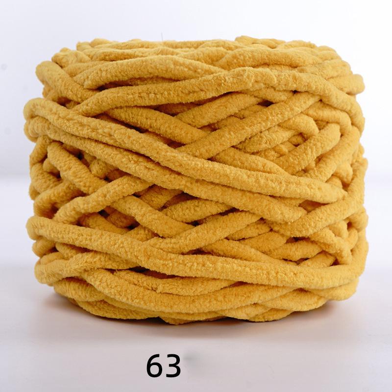 100 г Шениловая пряжа для вязания Мягкая ледяная ленточная пряжа Хлопковая пряжа Сделай сам Шерстяная пряжа для ручного вязания Плед Шарф Толстая нить