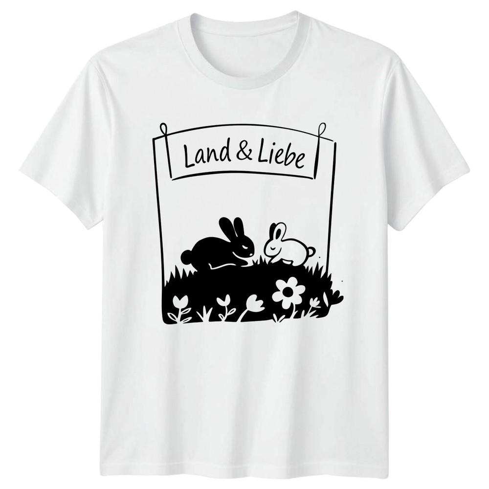 Land Liebe TShirt GerUnisex Farmhouse Easter Gift For Him And Her