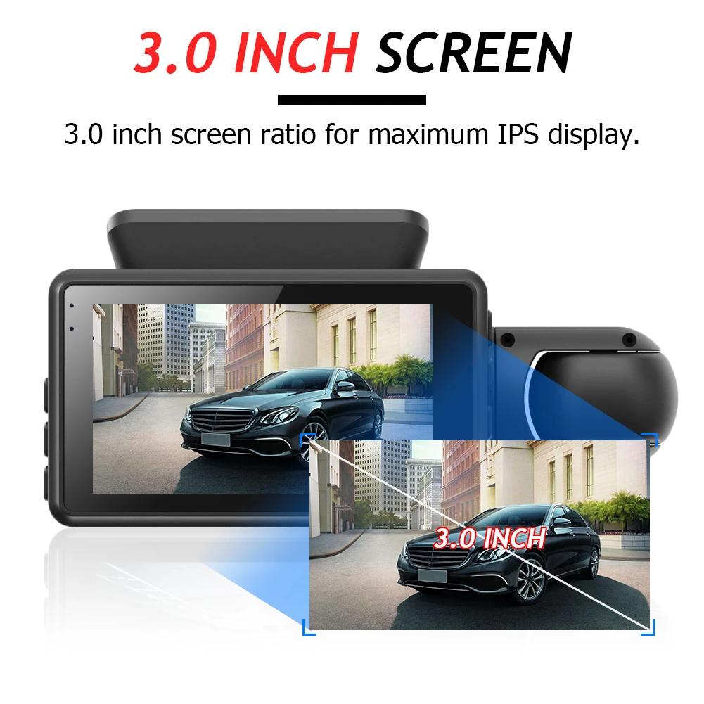 2025 Dual Lens Dash Cam for Cars Black Box HD 1080P Car Video Recorder with WIFI Night Vision G-sensor Loop Recording Dvr Car Camera