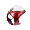Universal 7'' Motorcycle Retro Front Headlight Cover Anti-fall Fairing Protection Windshield For Cafe Racer Honda Yamaha