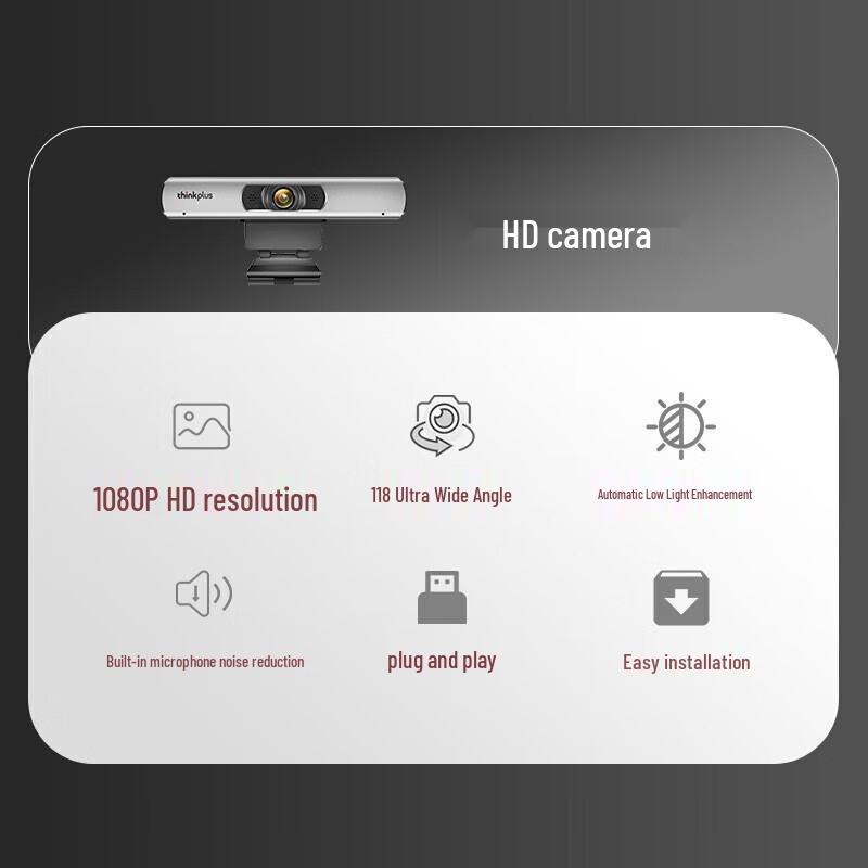 Lenovo 1080P USB Video Conference Camera