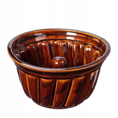 Форма для кекса с трубой, керамическая, терракотовая, для выпечки