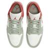 Jordan Air Jordan 1 Низкие винтажные баскетбольные кроссовки Унисекс Зеленые 553558-133