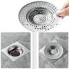 Steel Waste Catcher Floor Drain Net Cover Anti-Blocking Strainer Sewer Mesh Trap Drain Filter