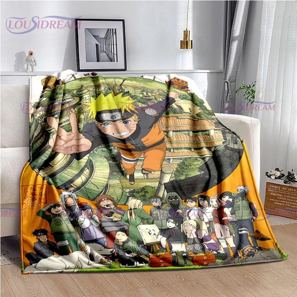 Креативное одеяло с принтом аниме N-Наруто, мягкое качественное покрывало для дивана-кровати, волосатое одеяло, фланелевое одеяло, покрывала, подарочные одеяла