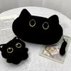 Large Capacity Cat Plush Pencil Case Animal Doll Stationery Storage Bag Black Cat Pen Bag  Boy Girl