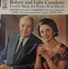 LP Record ROBERT CASADESUS, GABY CASADESUS, D - Petite Suite/Troys Valses Romantiqu SOCM10 CBS SONY - Japan Obi Classical Used