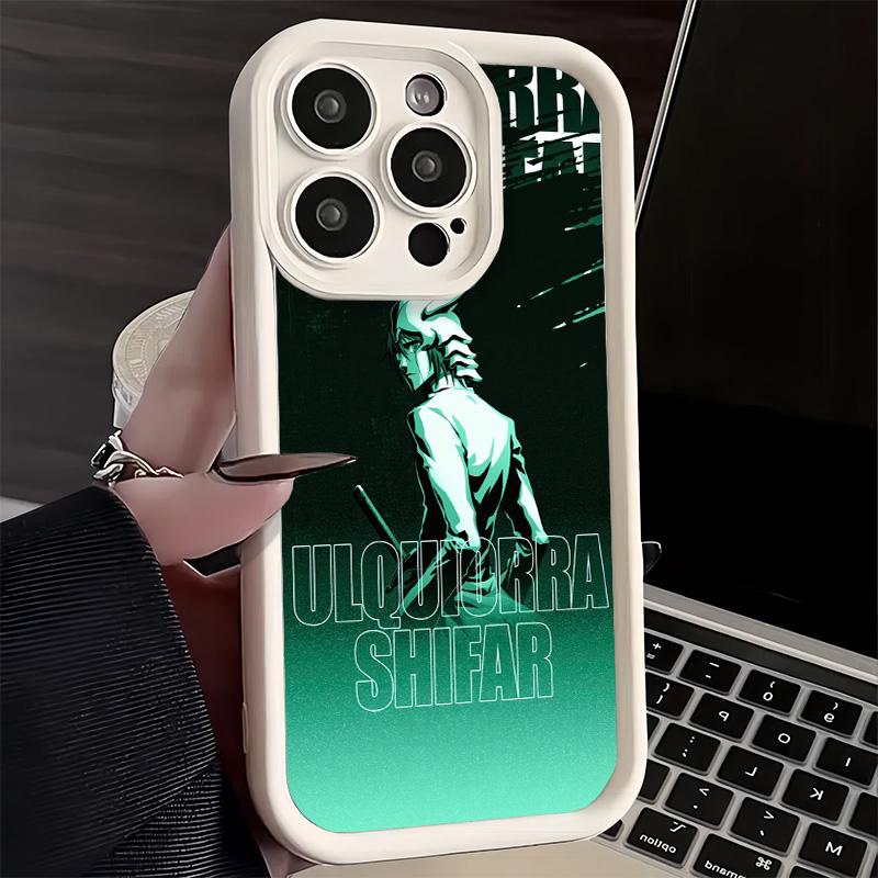 Phone Case for iPhone 17 Air 16E 15 16 Pro Max Bleach Ulquiorra Cifer 4 Cover 14 Plus 13 12 Mini Soft Shell Silicone Fundas