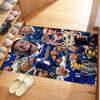 Mbappe Personalized Text Floor Mat Design For Playrooms Hallway Game Room Entryway Antislip Carpet Office Home Decor Gift For Festivals