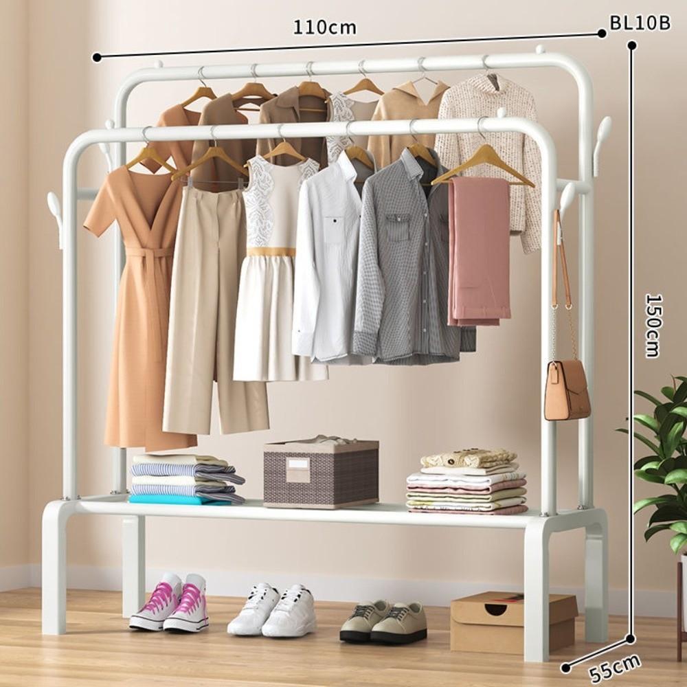 Light Luxury Floor-to-ceiling Hanger Floor-standing Coat Rack New Drying Rack  Bedroom Use