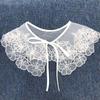 Cotton Lace Hollow Girl Shawl For Women Apparel Sewing Lace Neckline Clothing Decoration Fake Collar
