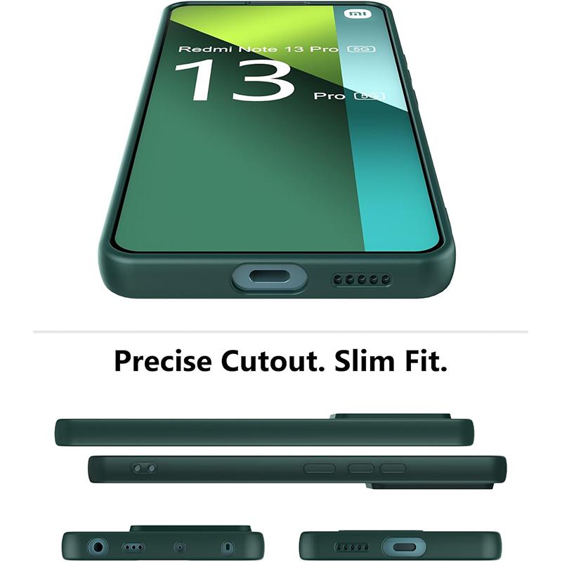 Жидкий силиконовый чехол для XiaoMi RedMi Note 13 Pro 5G/POCO X6 5G Жидкий силиконовый чехол, глобальная версия, защитный чехол для камеры всего тела, силиконовый чехол