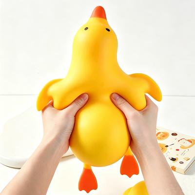 Антистресс Утка Сквиш Фиджет Игрушки Милые Животные Утка Игрушка-Сжималка Медленного Восстановления Игрушки-Растяжки Для Снятия Напряжения Для Друзей Лучший Подарок