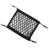 Deck Pouch Elastically Scalable High-Strength Wear-Resistant High Capacity Fine Workmanship Safety Storage with 4 Clips Kayak Surfing Mesh Bag