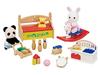 Набор фигурок/мебели Sylvanian Families [Набор игрушек - Белый кролик и детеныш панды -] DF-20 Сертификация ST Для детей от 3 лет Игрушка Кукольный домик Sylvanian