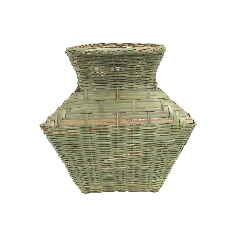 Fish Basket Handmade Bamboo Woven Props Decorative Pendants Fishing Basket Fisherman'S Eel Basket Loach Basket