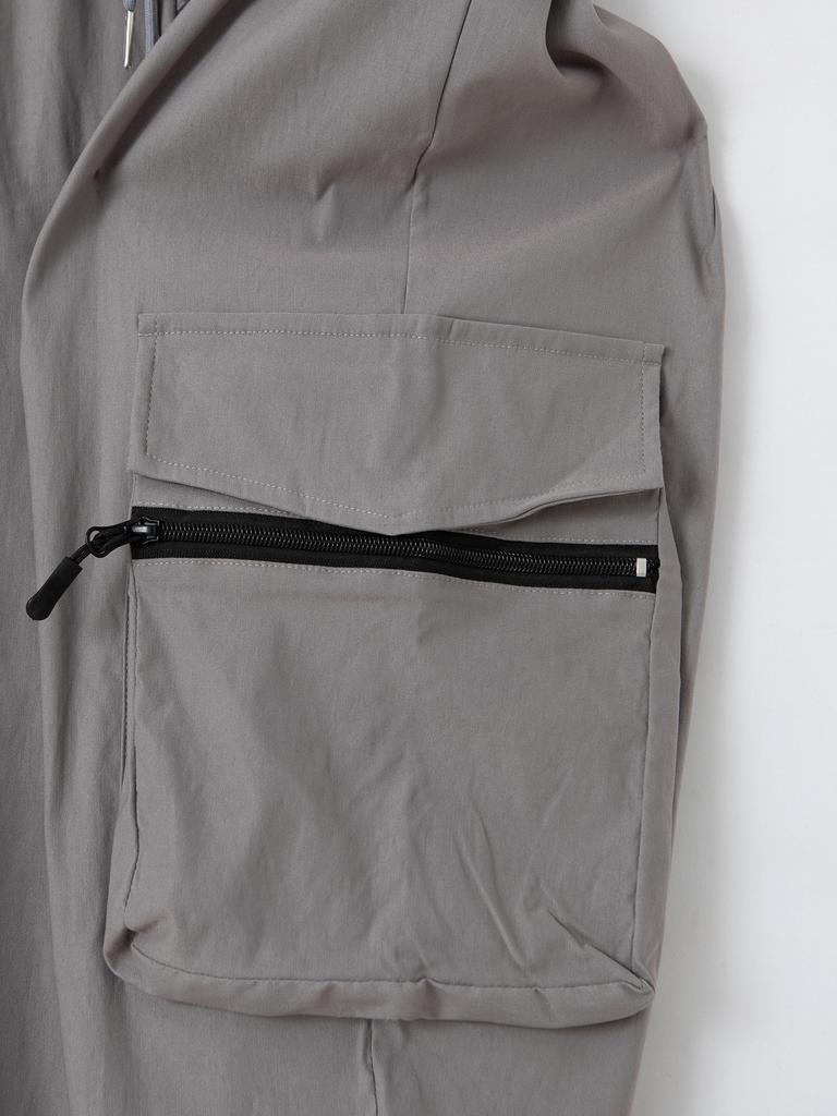 Мужские облегающие рабочие брюки с несколькими карманами и маленькой ногой