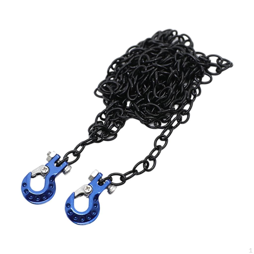 Привлекательная радиоуправляемая машинка с универсальным крюком для прицепа для гусеничного грузовика с дистанционным управлением, модель для хобби, декор