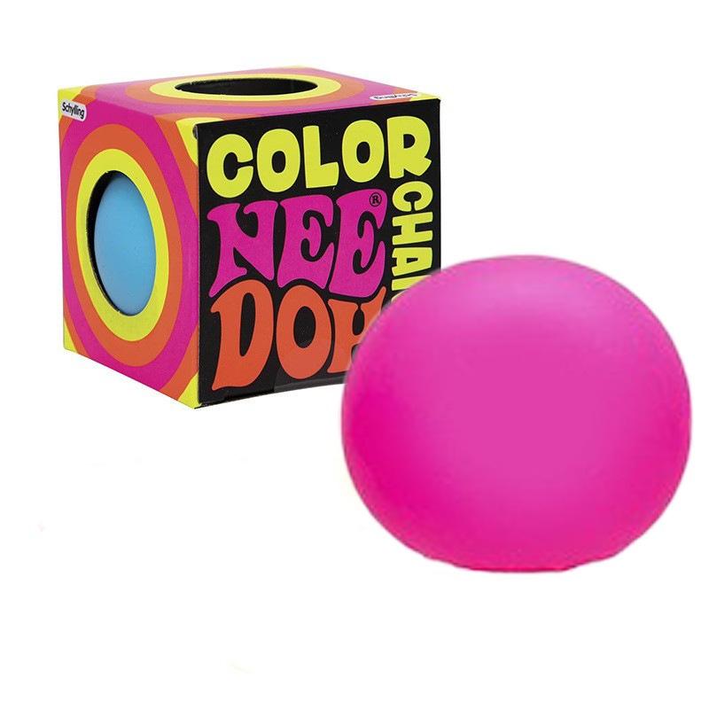 Новый Schylling deedoh ball Сенсорные мячики для снятия стресса 3 цвета в наличии Облегчение Снимает тревогу Игрушка-антистресс Мягкая Игрушка Подарок