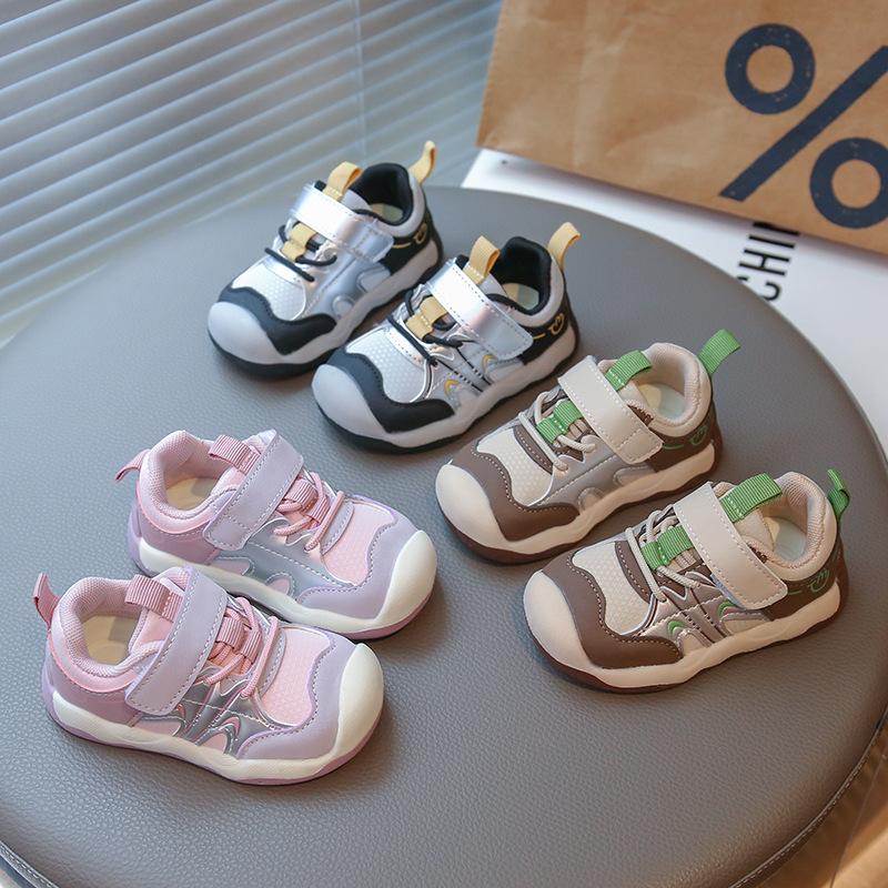 2025 Autumn New Children's Sports 1-2-3 Year Old Baby Toddler Shoes Casual Trend Men and Women