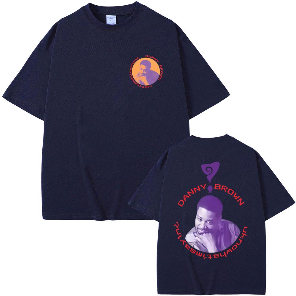 Rapper Danny Brown Uknowhatimsayin Tshirt Quaranta Tour Streetwear Men Women Hip Hop Vintage Oversized Short Sleeve T Shirts