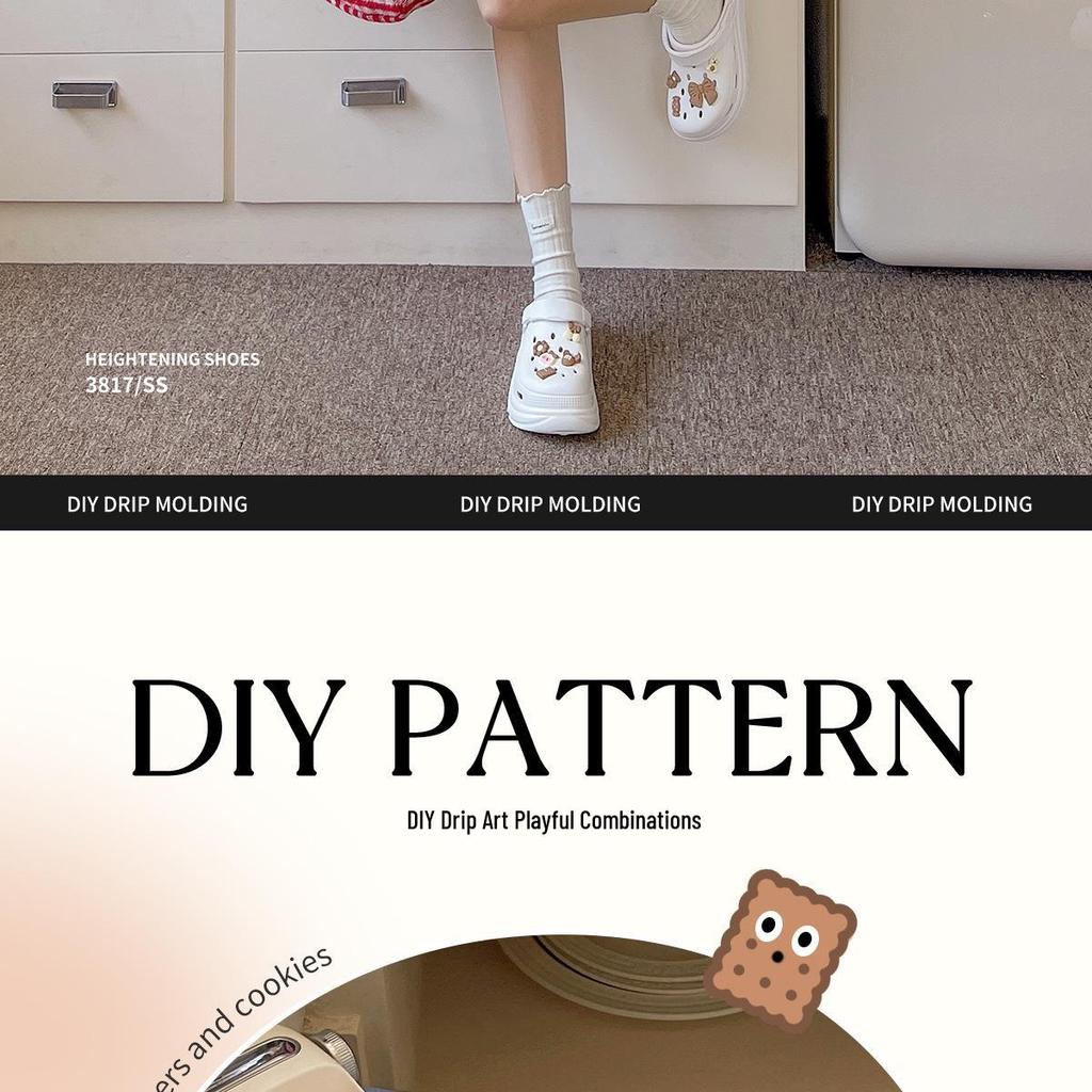 Женские черные нескользящие пляжные клоги на толстой подошве 2025 года для комфортной летней носки