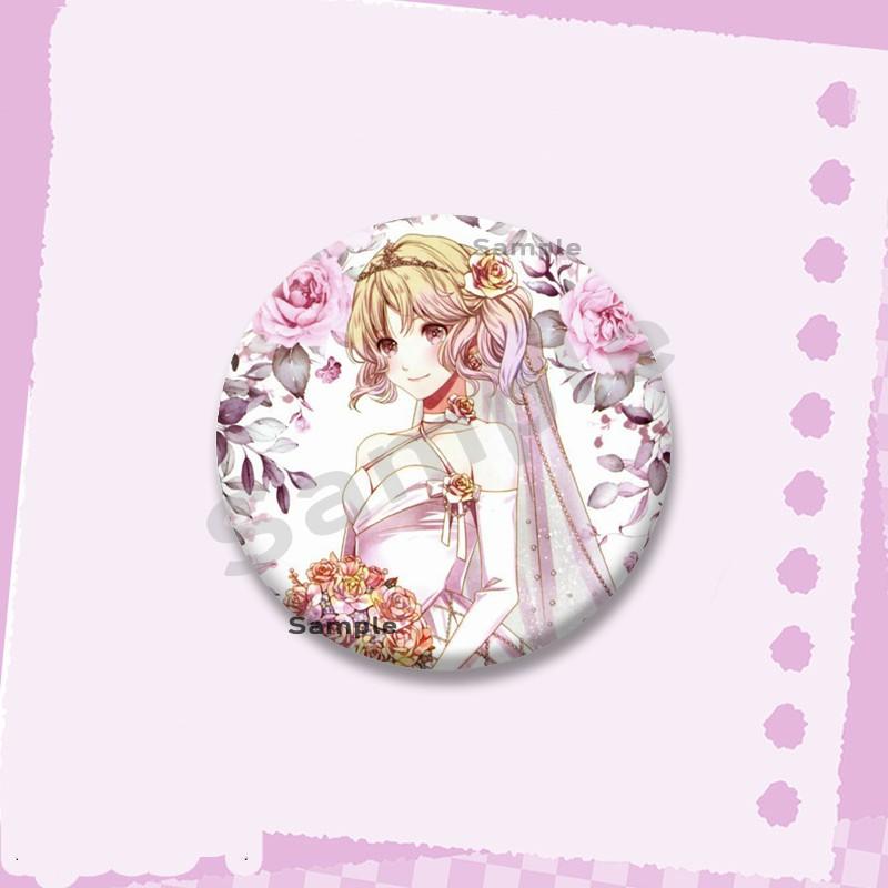 Горячая серия игр Diabolik Lovers Мягкие значки-кнопки Мультяшные круглые броши на рюкзак Аято Канато Райто Значки-украшения Подарки для друзей